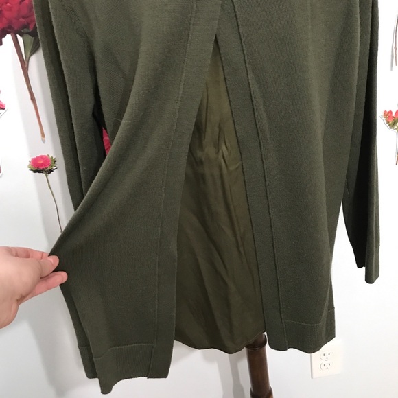• Classiques Entier • Olive Cardigan - Picture 4 of 7